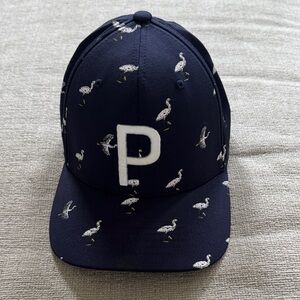 Puma Navy Blue Hat with White Embroidery